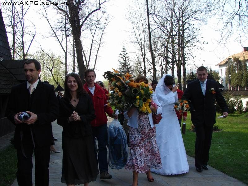 Ślub Iwonki i Andrzeja