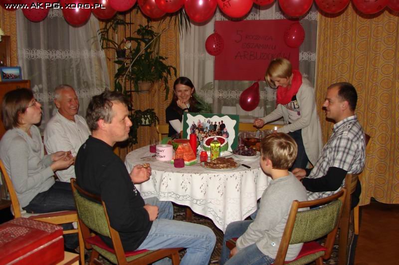 5 Rocznica Egzaminu Przewodnickiego Arbuzioków 4.11.2005 – 4.11.2010
